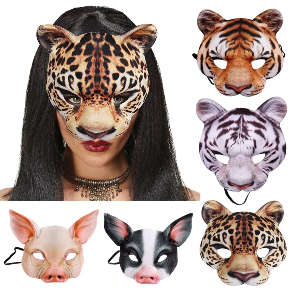 Respirator Half Face - 3D Dierenmasker Halloween Gemaskerd Bal Maskers