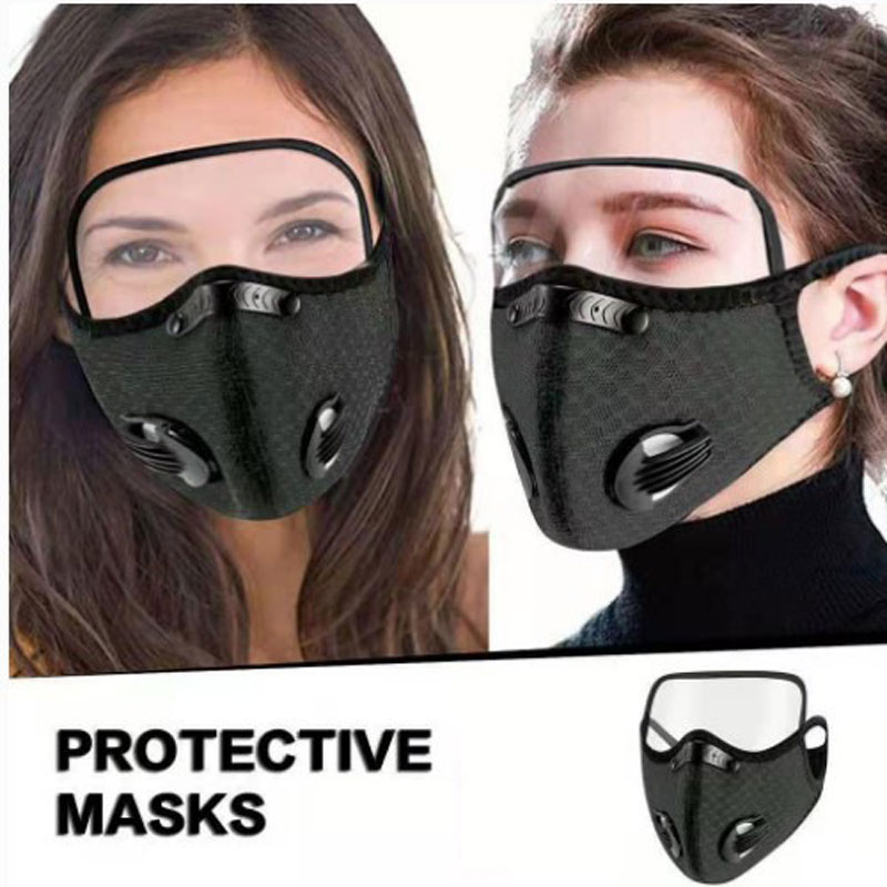 Dust Mask Construction - Fietsmasker, sportmasker, wasbaar, herbruikbaar, met filter,