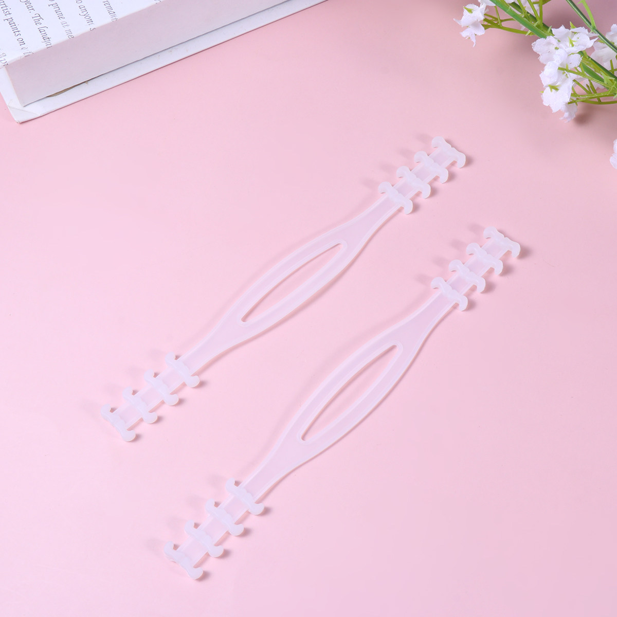Mask Ear Saver Strap - 6 stuks maskerbandgespen, stevig plastic, verstelbaar,
