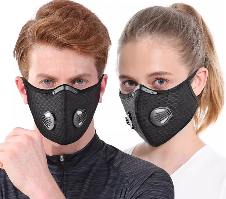 Fietsmasker, sportief, wasbaar - Dust Mask Construction recensie en prijs
